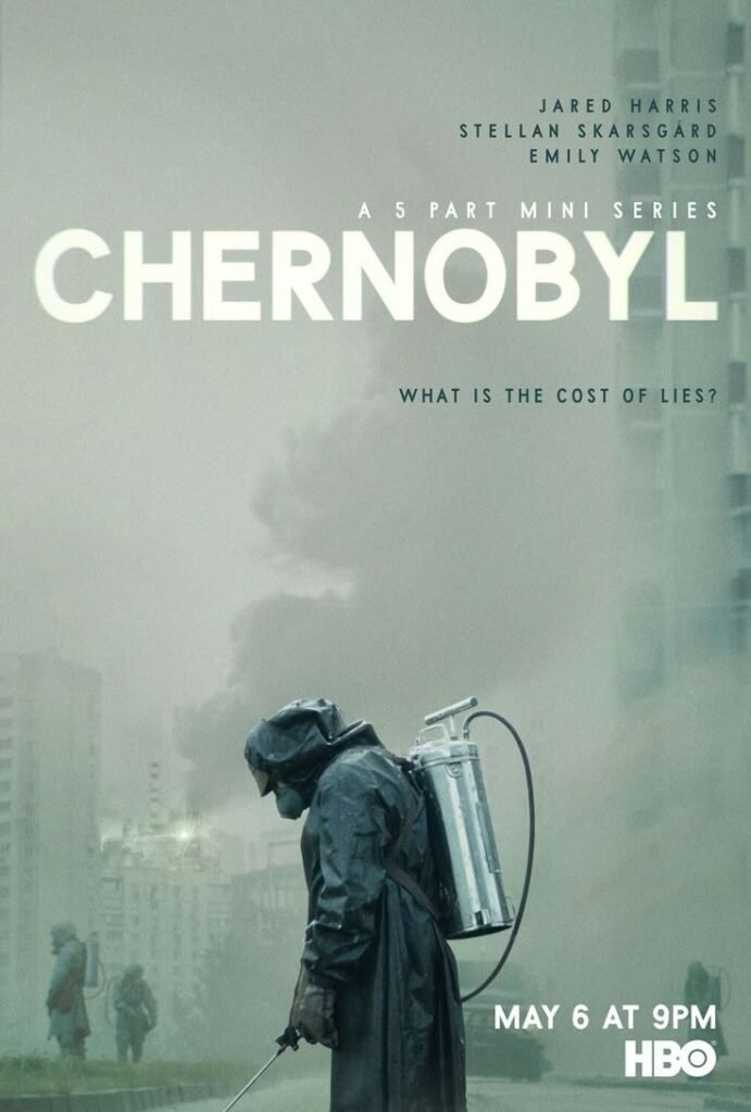 the poster for the new hbo series chernobyl 