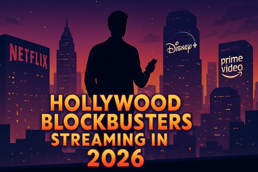 Hollywood blockbusters streaming in 2026
