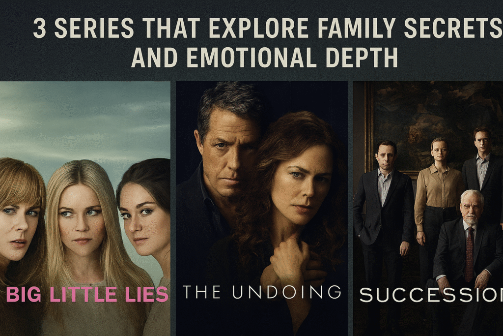 3 Series That Explore Family Secrets and Emotional Depth