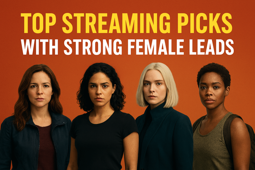 Top Streaming Picks With Strong Female Leads