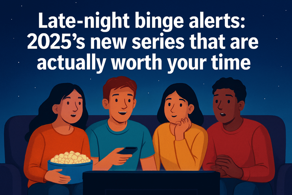 Late-Night Binge Alerts: 2025’s New Series That Are Actually Worth Your Time