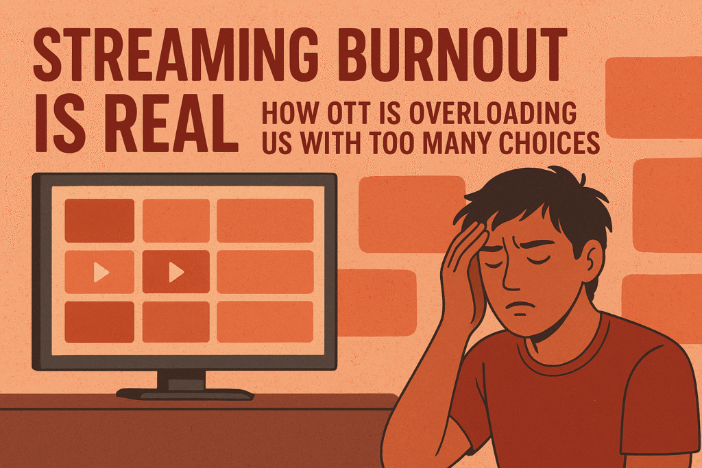 Streaming Burnout Is Real: How OTT Is Overloading Us With Too Many Choices