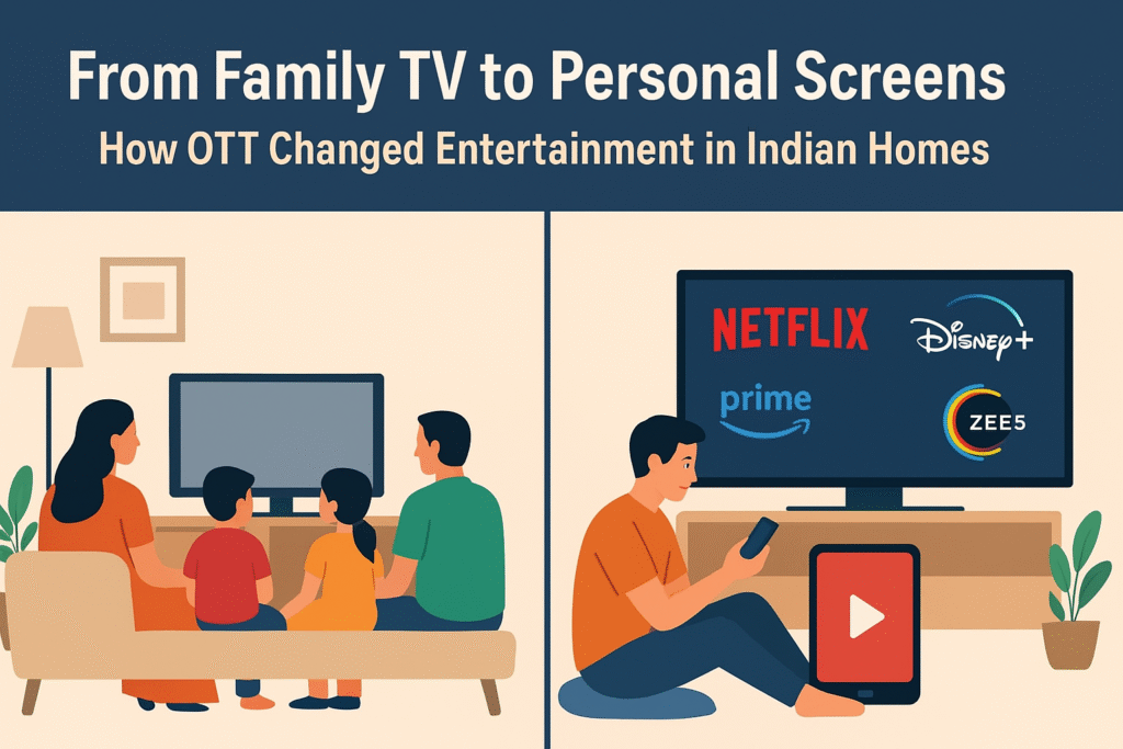 From Family TV to Personal Screens: How OTT Changed Entertainment in Indian Homes