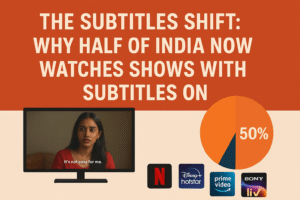 The Subtitles Shift: Why Half of India Now Watches Shows With Subtitles On